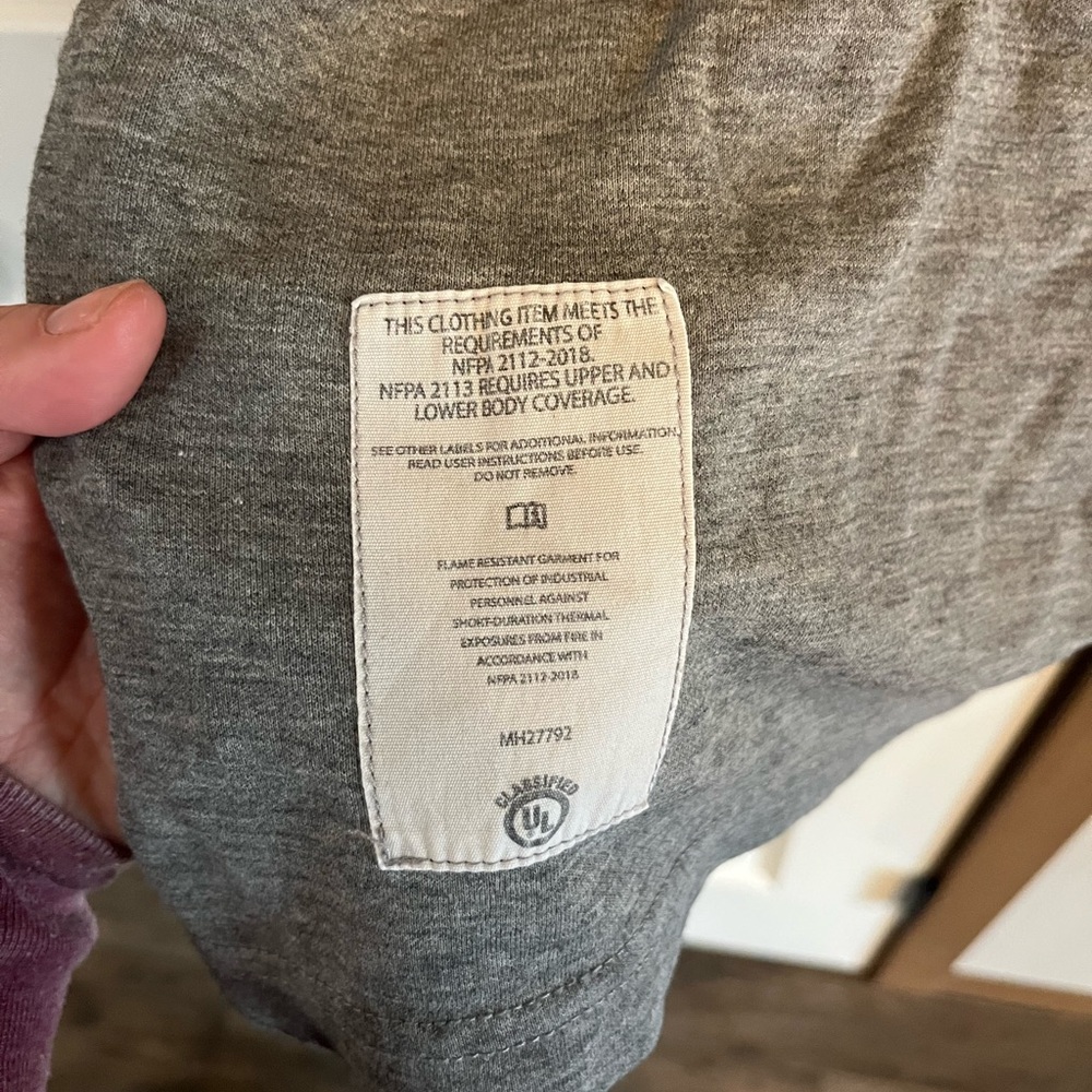 Carhartt Flame Resistant FR Force Long Sleeve Pocket T-Shirt Size XL - Picture 5 of 11